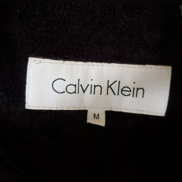 Calvin Klein Women's Black Long Duck Down Blend Winter Coat Size Medium - Picture 3 of 9